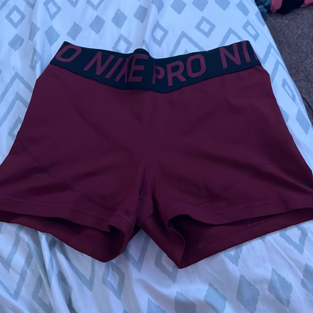maroon nike pros